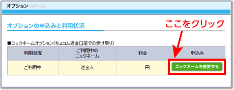 ちょコム送金トップ